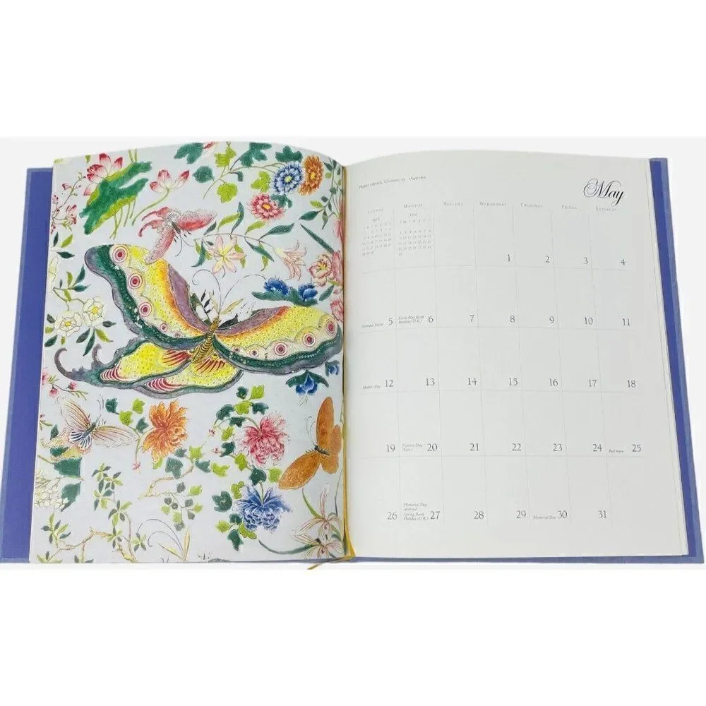 Metropolitan Museum of Art Calendar Book Set of 2013 Butterflies 2015 Tulips HC